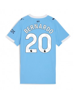 Manchester City Bernardo Silva #20 Zenski Domaci Dres 2025-26 Kratak Rukavima